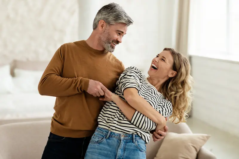 Couple dancing