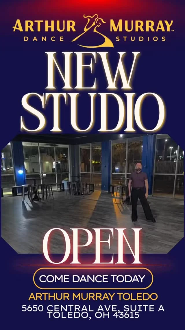 Let’s give a huge congratulations to Damian on his new beautiful Arthur Murray Dance Studio location in Toledo, Ohio! We’re excited to see him continue inspiring students and bringing the joy of dance to the Midwest💃🏻 🪩 🕺🏻We wish him continued success! 🎉#ArthurMurray #ArthurMurrayLifestyle #DanceStudio
#Toledo #Ohio
